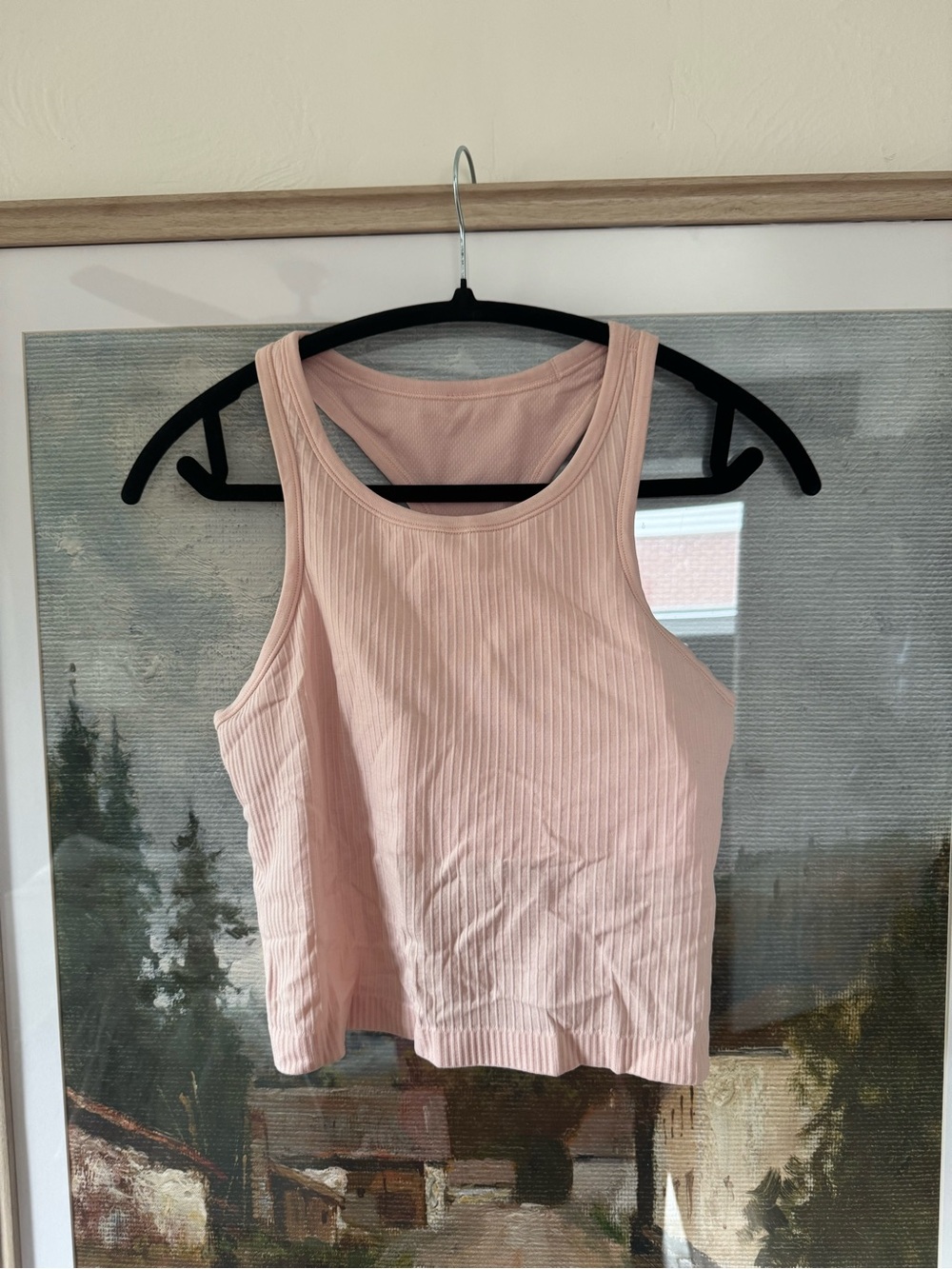 Lululemon Ebb to Street Ribbed Crop Tank